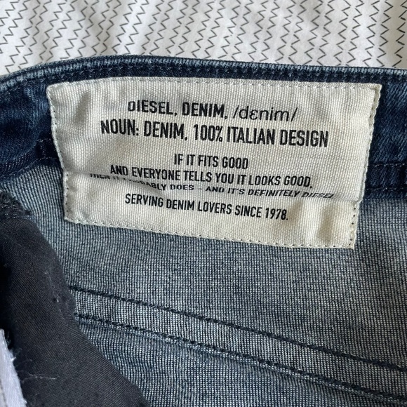 Diesel Thommer Men's Slim-Skinny Jeans W30 x L32 087AS (Blue) - Picture 10 of 15